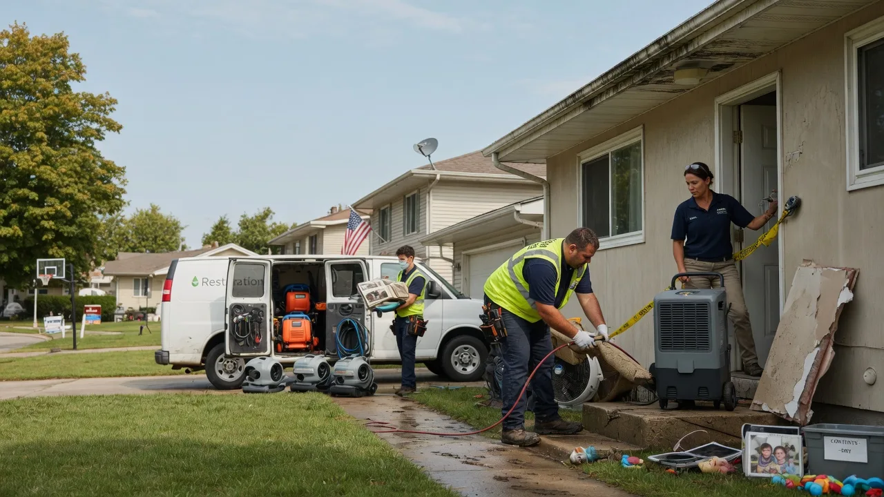 Water Damage Restoration in Kipton, OH near me